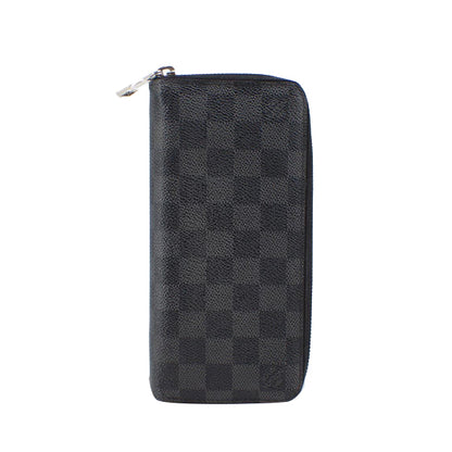 Damier Graphite Vertical Zippy Wallet