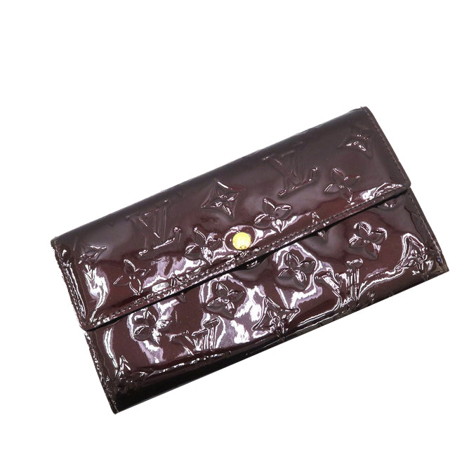 Vernis Burgundy Sarah Wallet