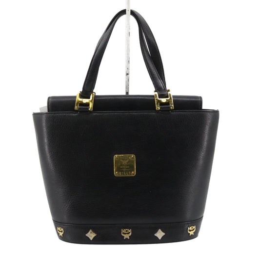 Black Leather Handbag