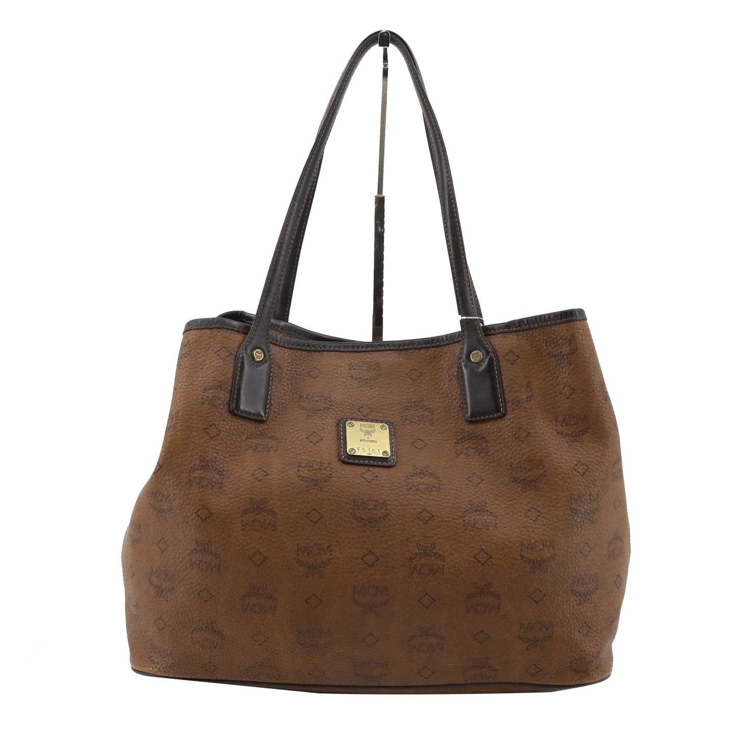 Brown Visetos Tote Bag