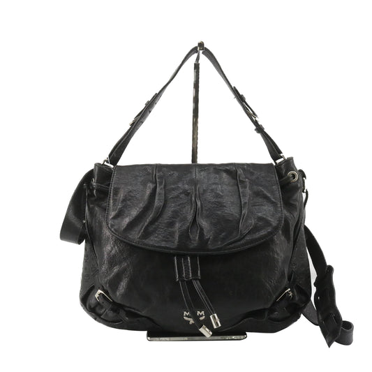 Black Leather Shoulder bag