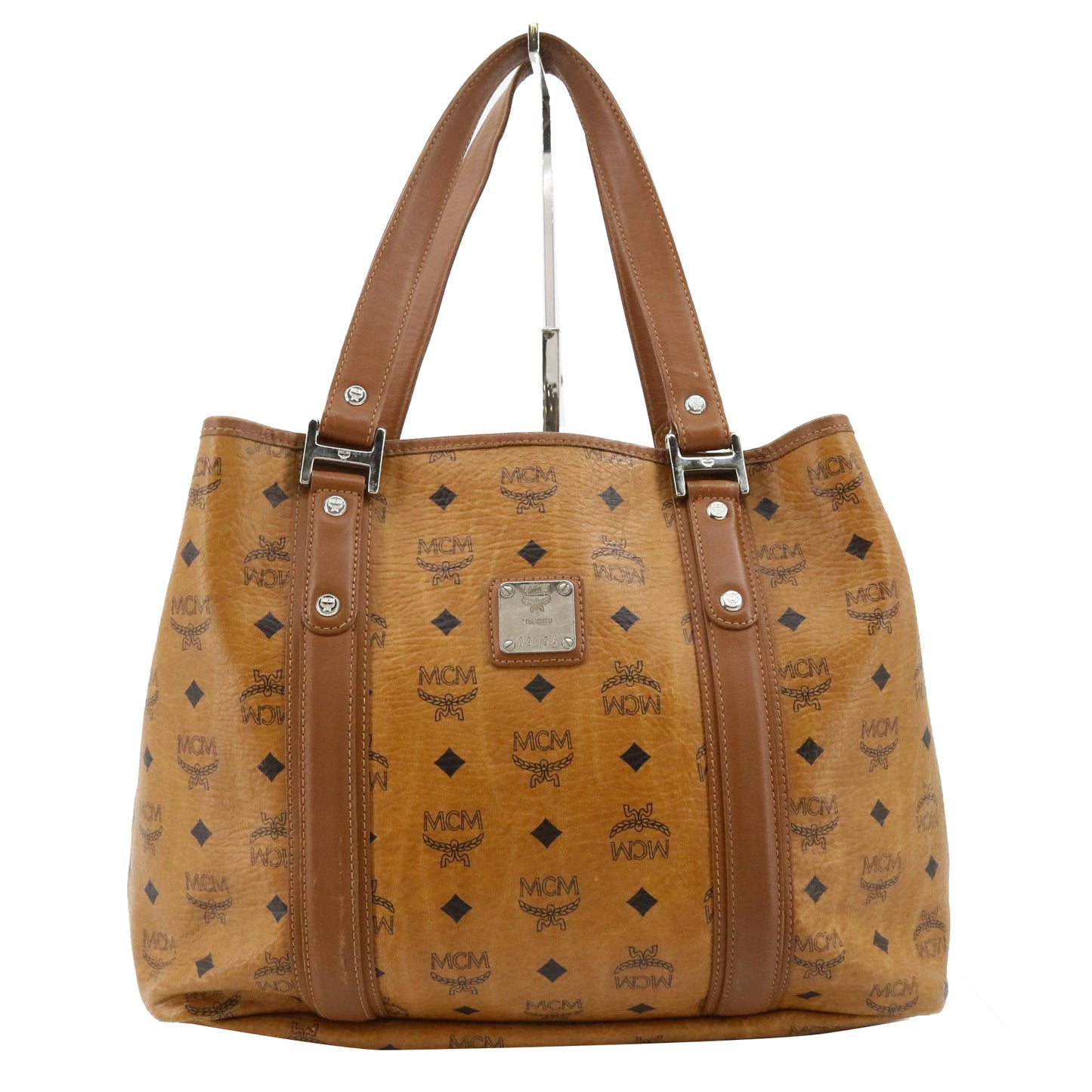 Brown Visetos Tote Bag