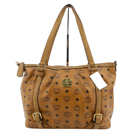 Brown Visetos Tote Bag