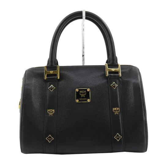 Black Leather Handbag