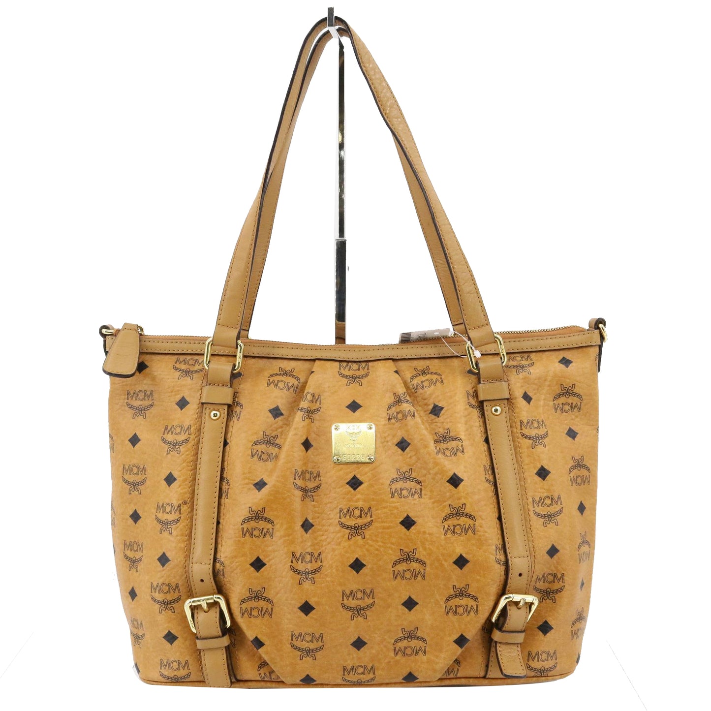 Brown Visetos Tote Bag