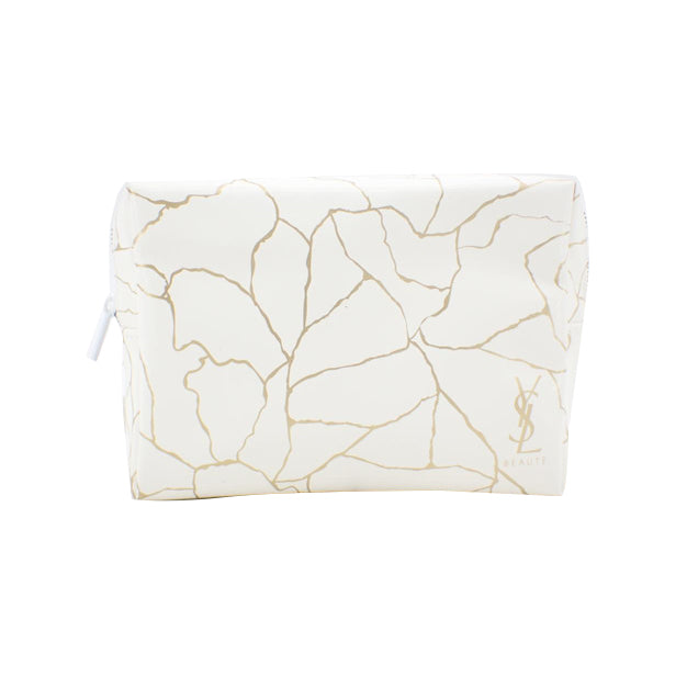 White Cosmetic Pouch