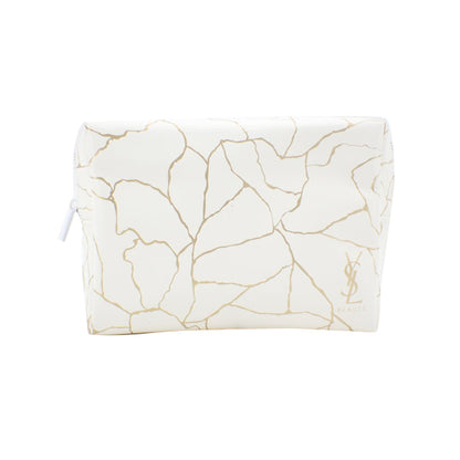 White Cosmetic Pouch