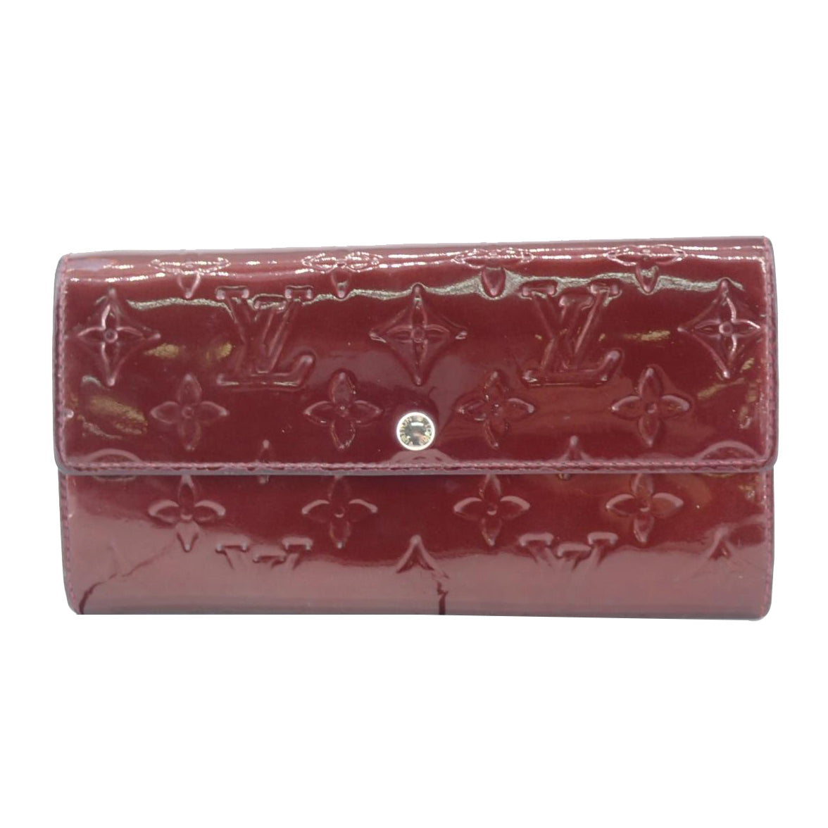 Vernis Burgundy Sarah Wallet