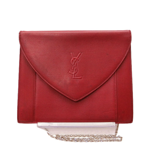 Red Leather Shoulder bag