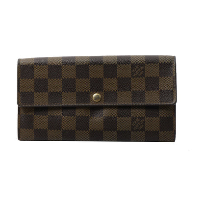 Damier Ebene Sarah Wallet