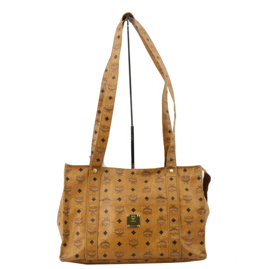 Brown Visetos Tote Bag