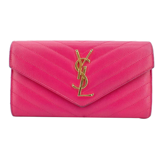 Pink Cassandra Long Wallet