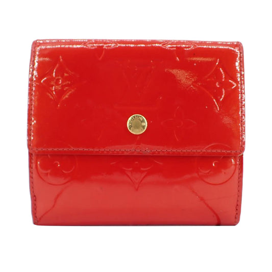 Vernis Red Long Wallet