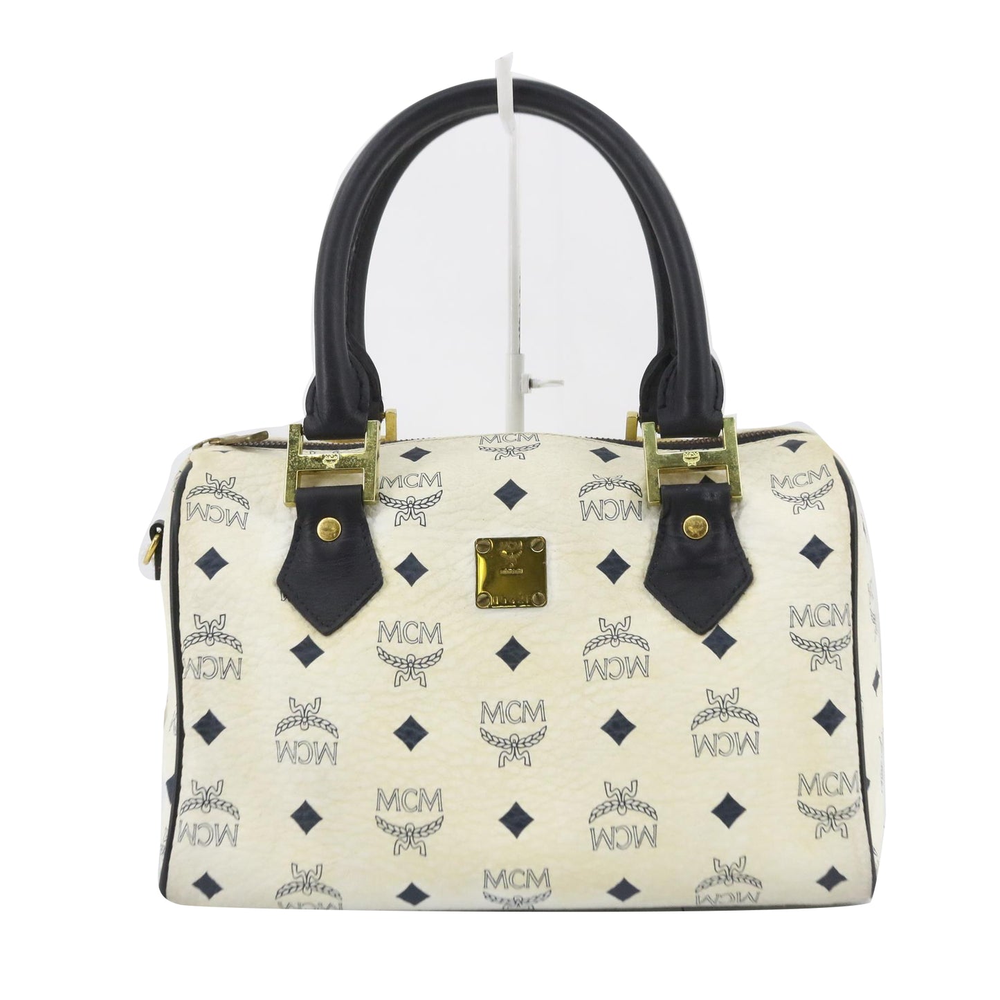 White Visetos Handbag