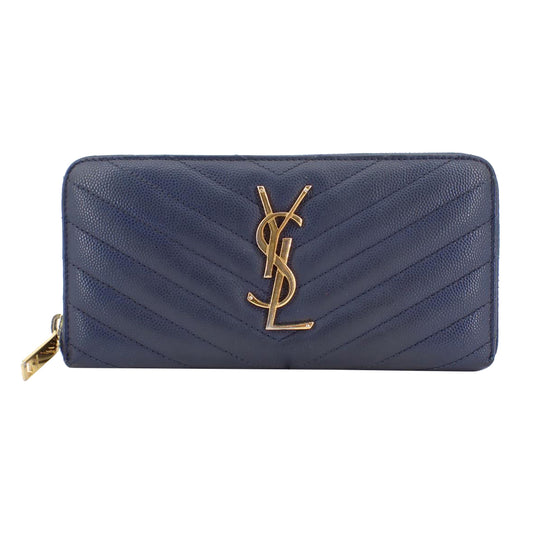 Blue Cassandra Zippy Wallet