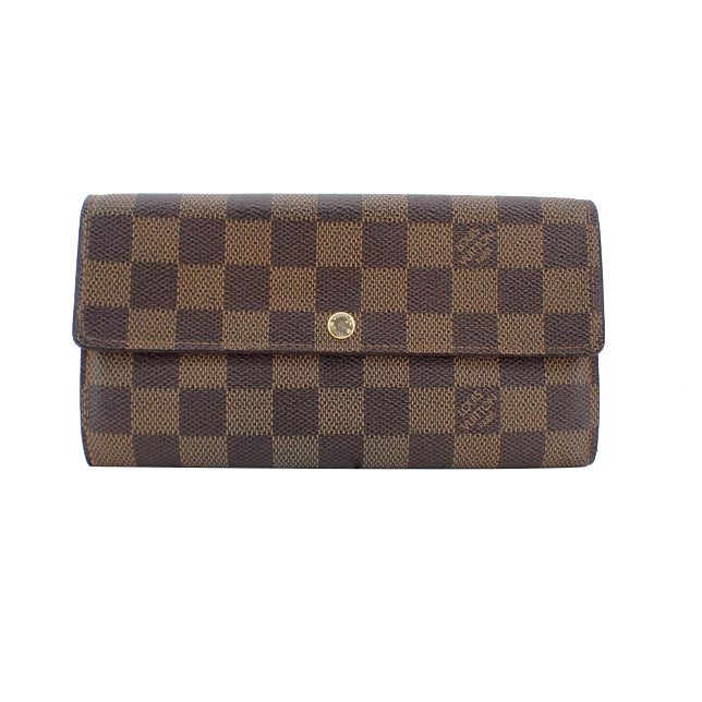 Damier Ebene Sarah Wallet