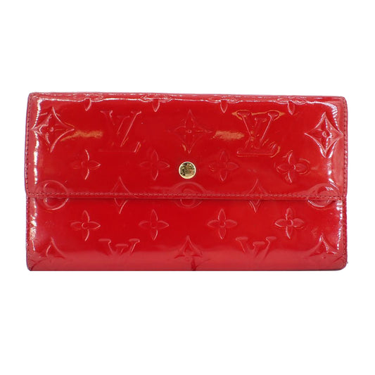 Vernis Red Sarah Wallet