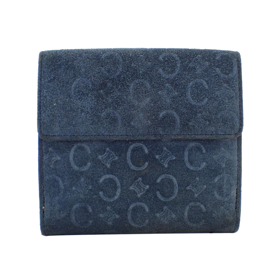 Blue Macadam Compact Wallet