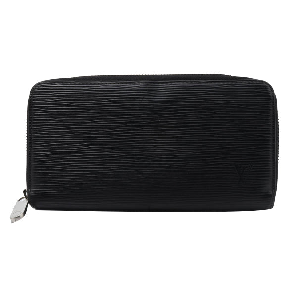 Epi Black Zippy Wallet