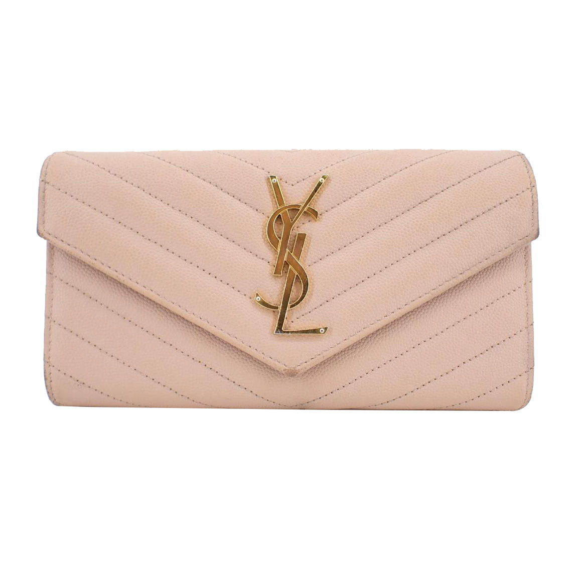 Pink Caviar Skin Cassandra Zippy Wallet