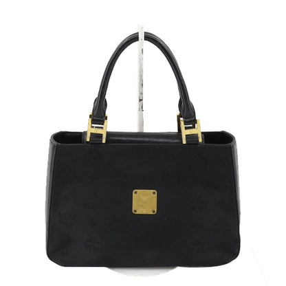 Black Leather Tote Bag