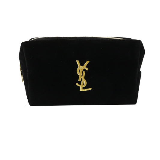 Black Velvet Cosmetic Pouch