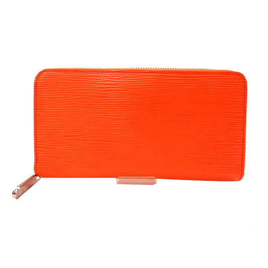 Epi Orange Zippy Wallet