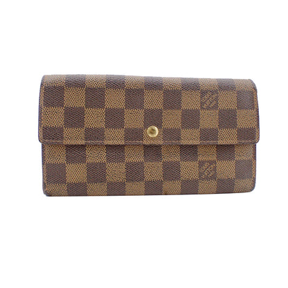 Damier Ebene Sarah Wallet