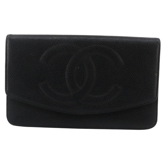 Black Long Wallet