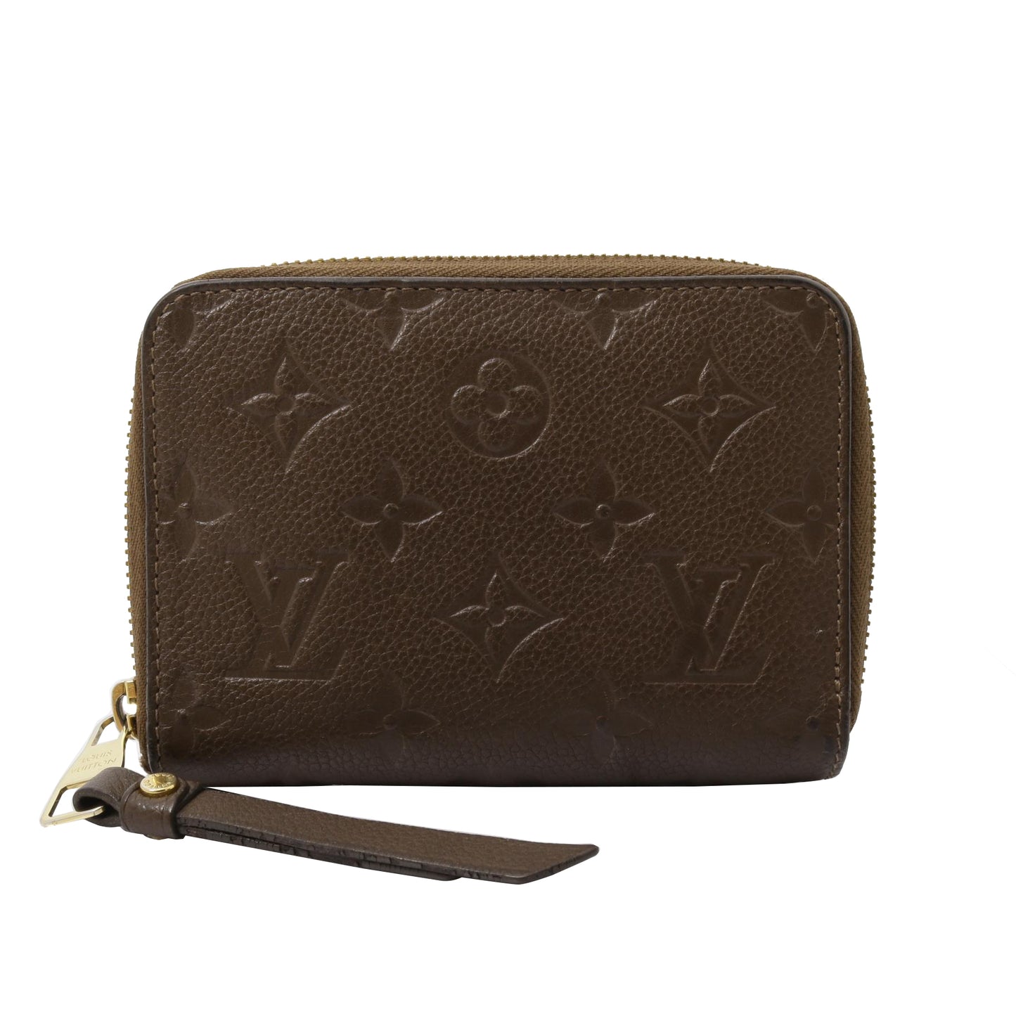 Empriente Brown Zippy Compact Wallet