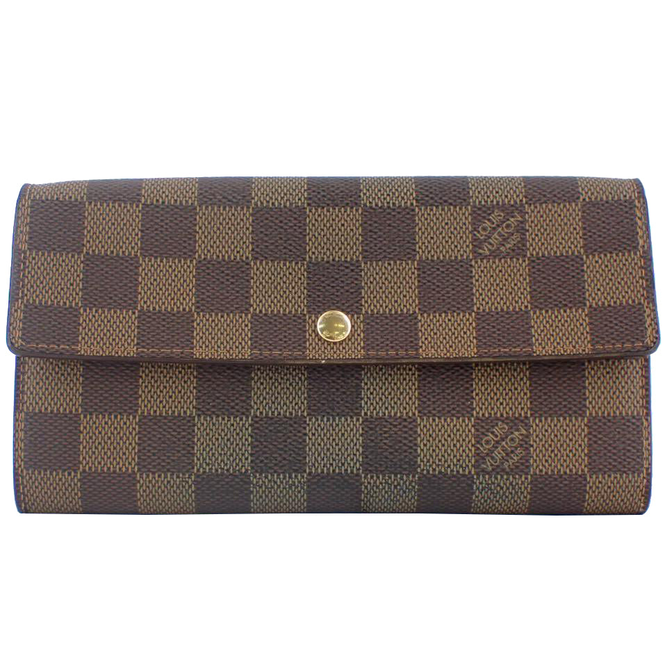 Damier Ebene Sarah Wallet