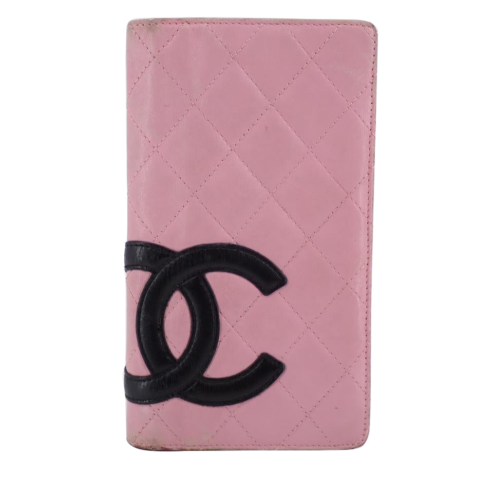 Pink Cambonline Long Wallet