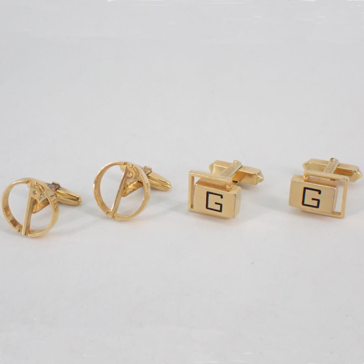 Gold Cufflinks Set of 2