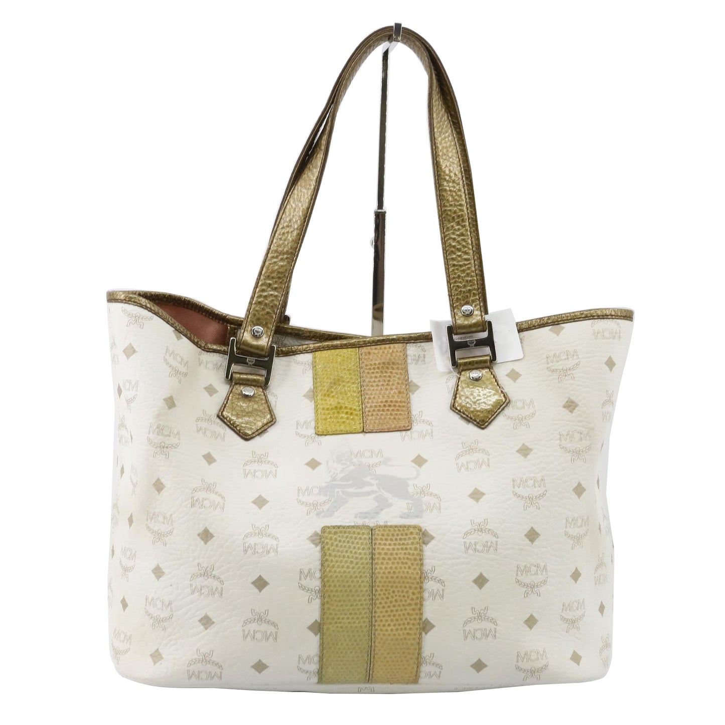 White Visetos Shoulder bag