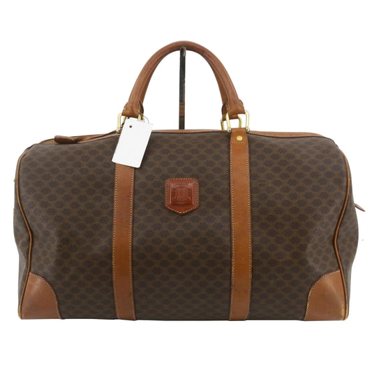 Brown Macadam Boston Bag