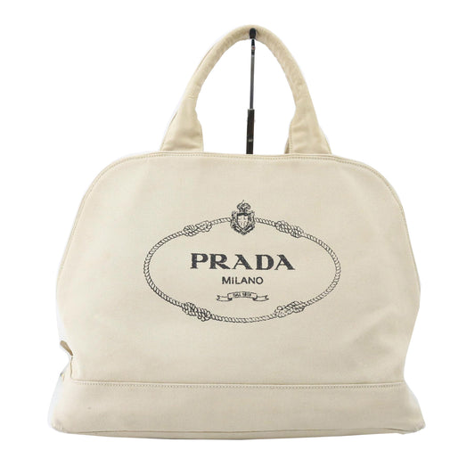 White Canapa Handbag