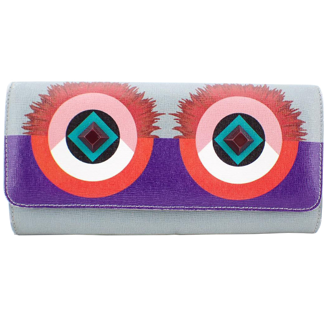 Grey Monster long Wallet