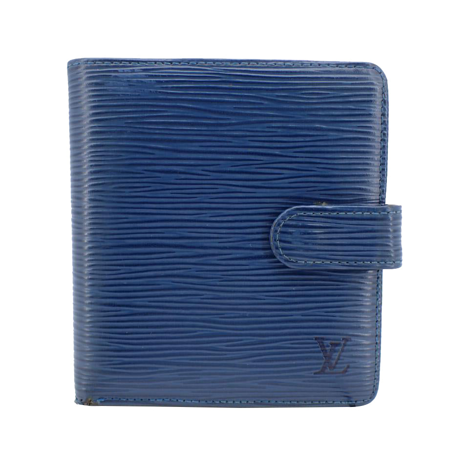 Epi Blue Compact Wallet