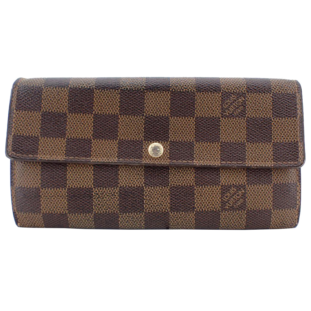 Damier Ebene Sarah Wallet