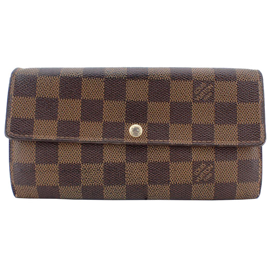 Damier Ebene Sarah Wallet