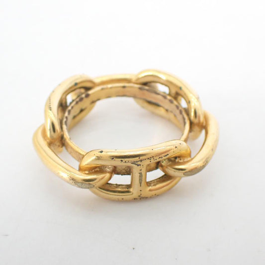 Gold Scarf Ring