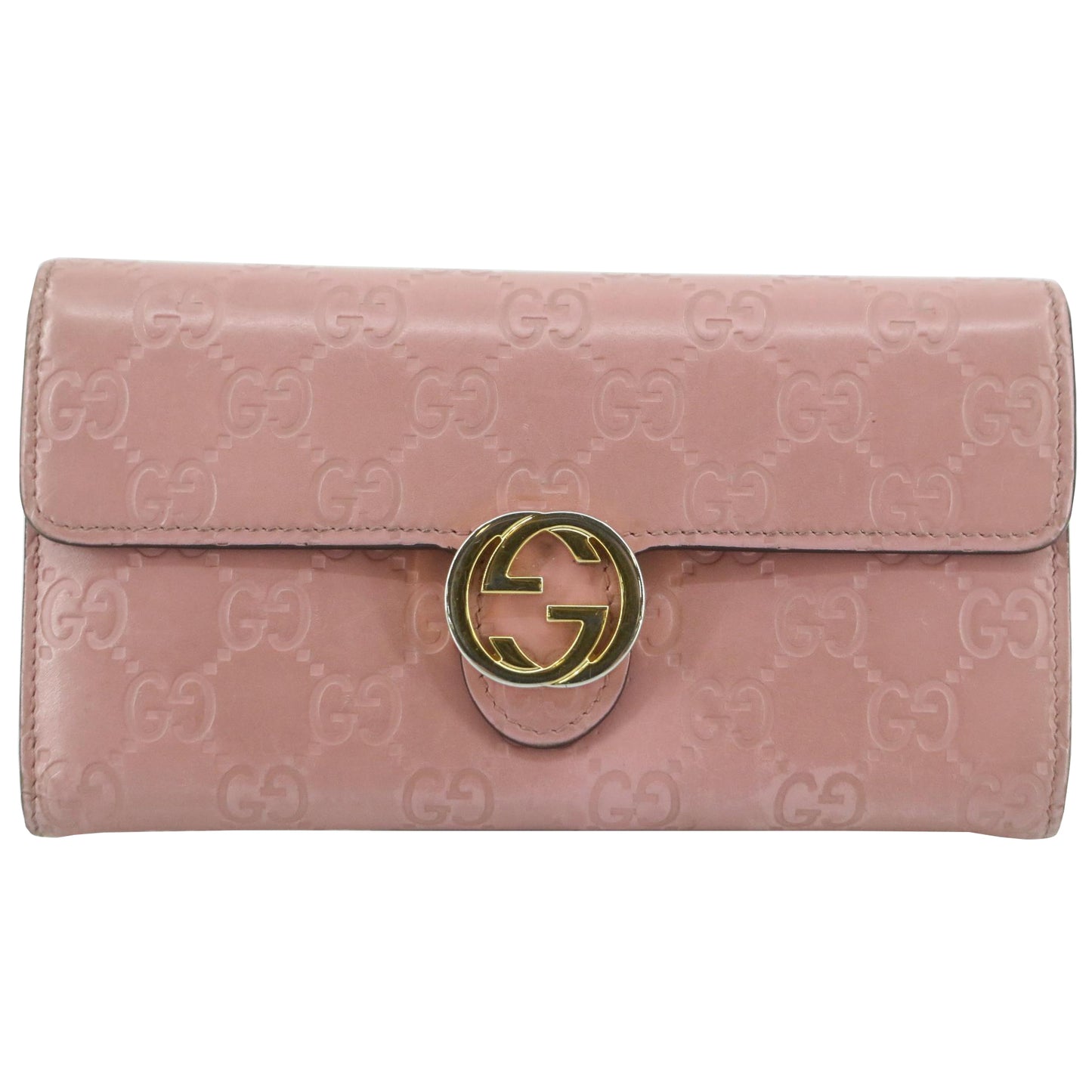 Pink Sima Long Wallet