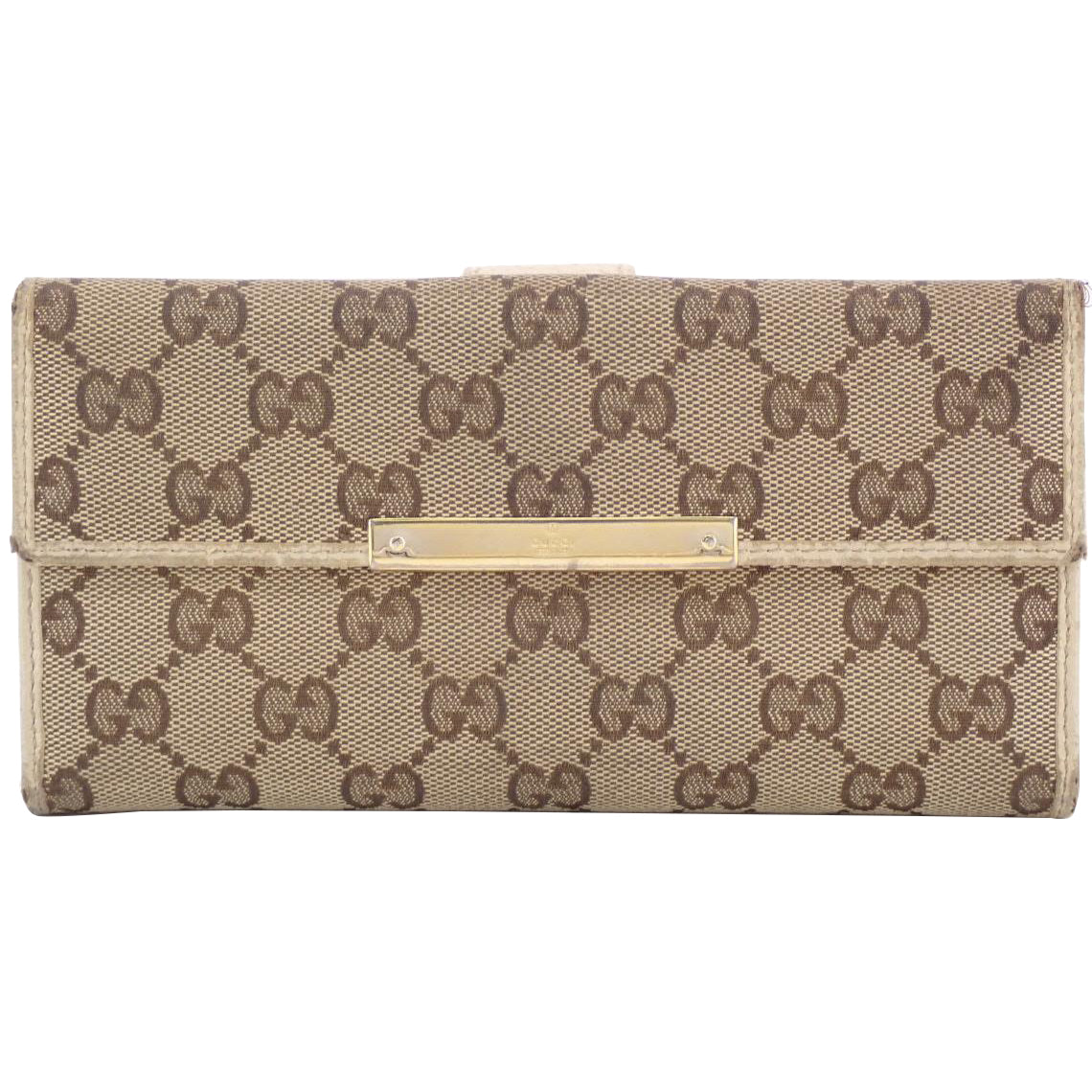 GG Canvas Long Wallet