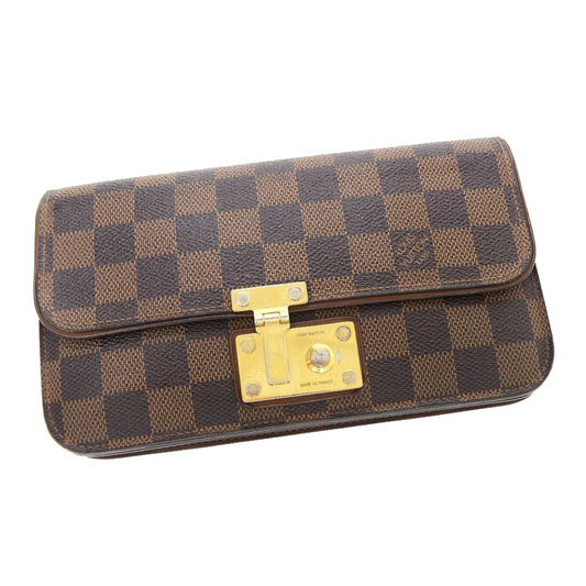 Damier Ebene Ascot Wallet