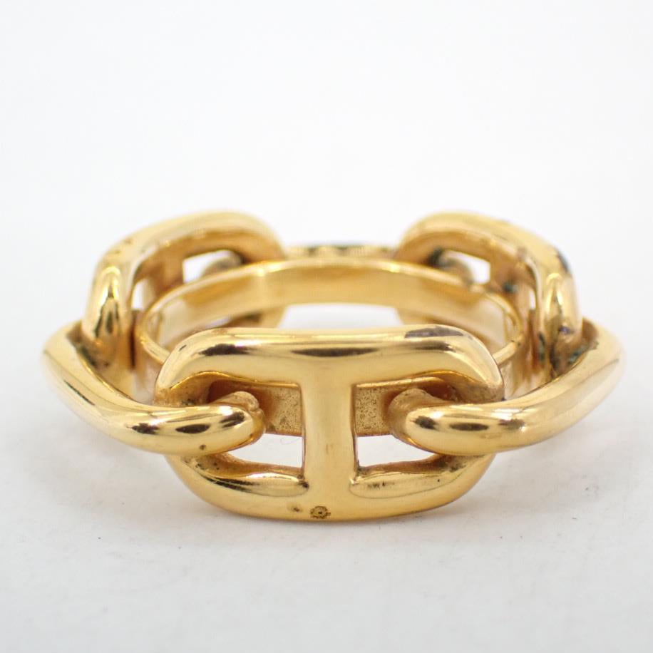 Gold Scarf Ring