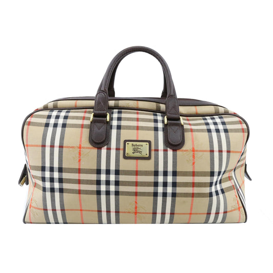 Beige Boston bag