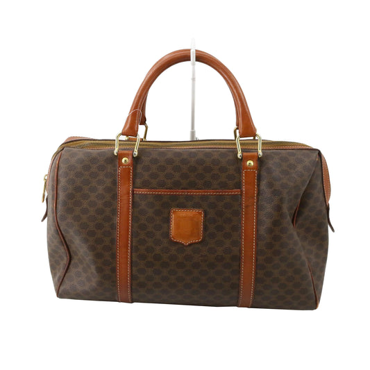 Brown Macadam Boston Bag