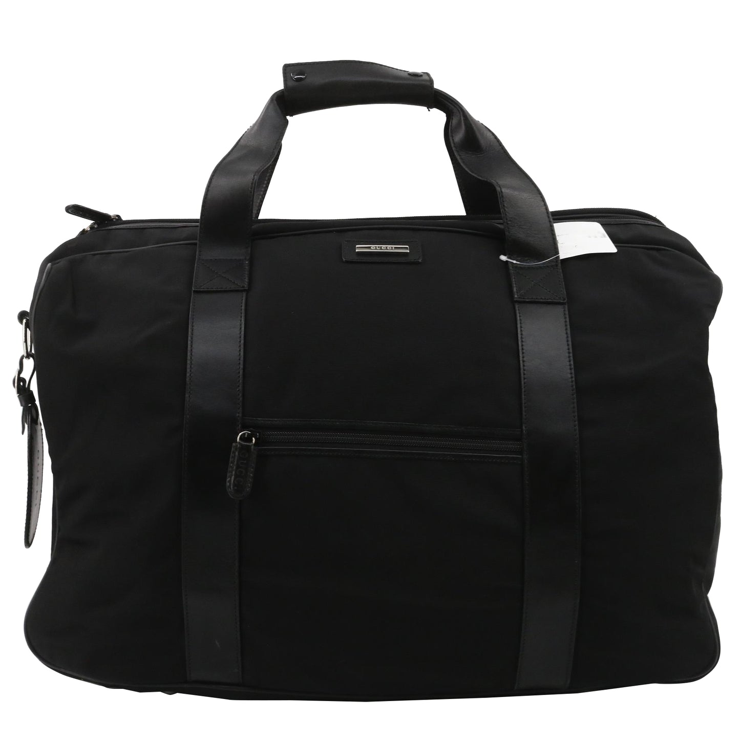 Black Nylon Boston bag