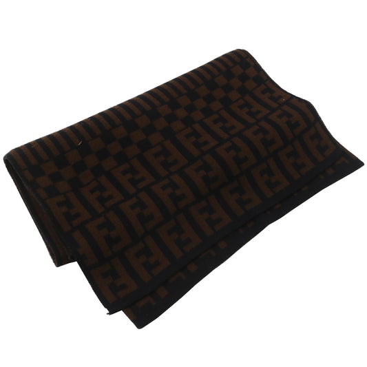 Brown x Black Zucca Scarf