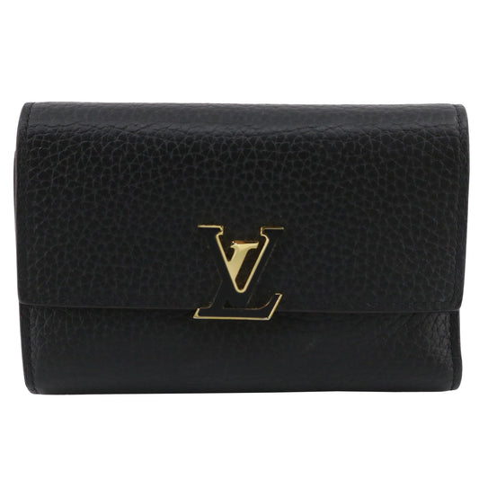 Leather Black Capucines Wallet